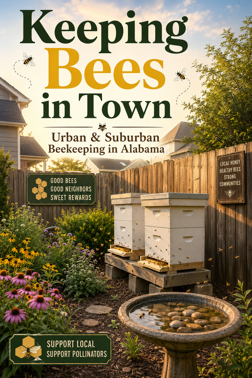 Keeping Bees In Town - MDB Apiaries